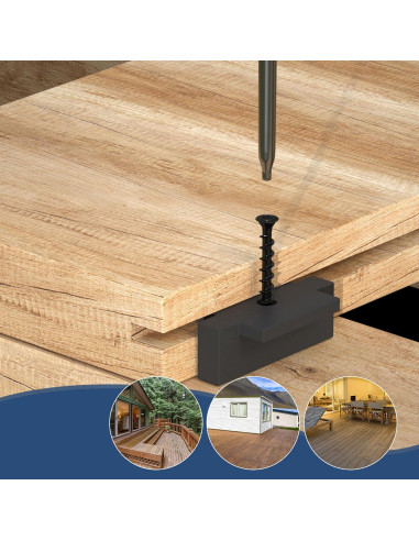 600 Sujetadores Ocultos de Deck Tanghomi Nylon 6mm