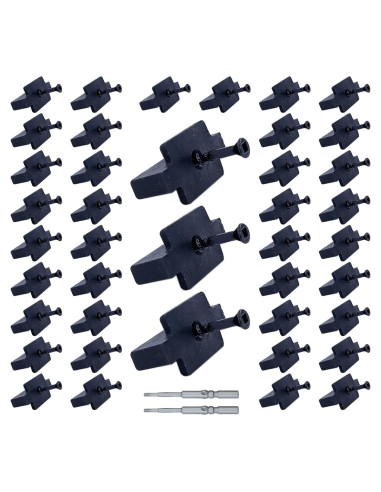 Sujetadores Ocultos para Deck LPET 250 Piezas Nylon 6mm