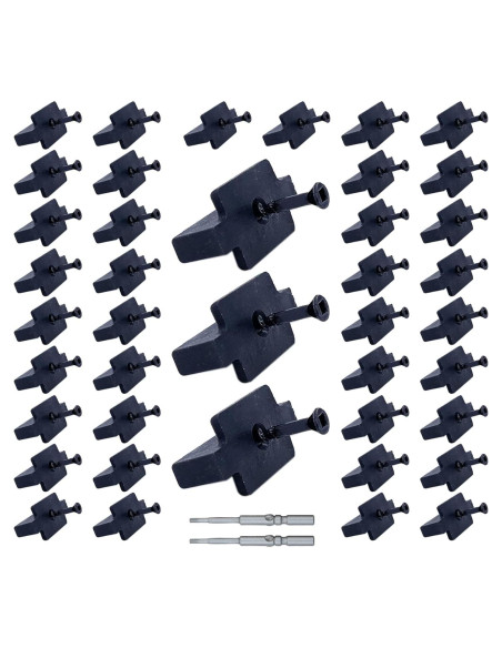 Sujetadores Ocultos para Deck LPET 250 Piezas Nylon 6mm