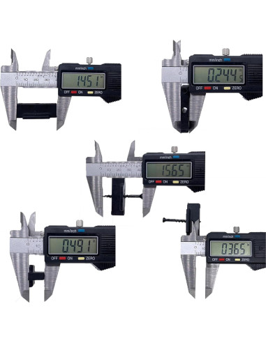 Sujetadores Ocultos para Deck LPET 250 Piezas Nylon 6mm