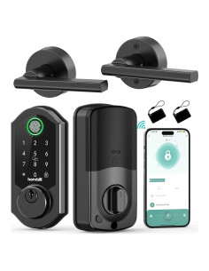 Cerradura Inteligente WiFi Hornbill con Huella Dactilar y Teclado