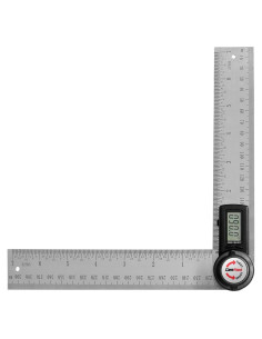 Buscador de Ángulo Digital GemRed 82305 Acero Inoxidable 200mm