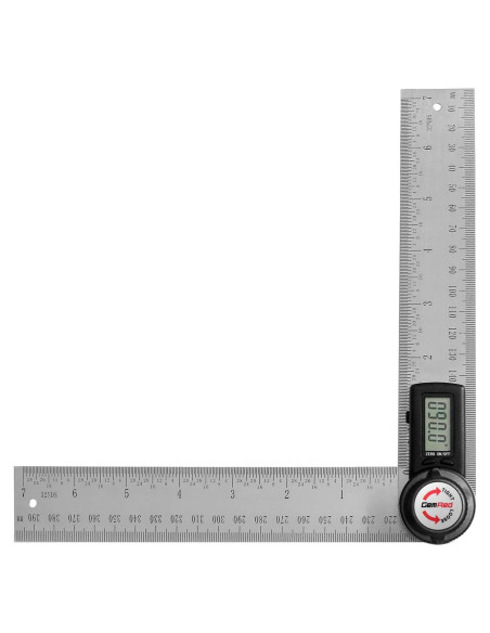 Buscador de Ángulo Digital GemRed 82305 Acero Inoxidable 200mm