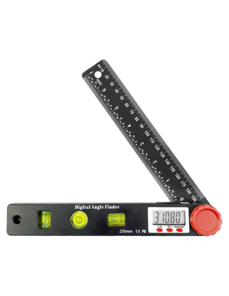 Buscador de Ángulo Digital NORTOOLS 0-360 LCD 7"
