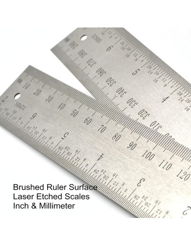 Buscador de Ángulo Digital GemRed 82305 Acero Inoxidable 200mm