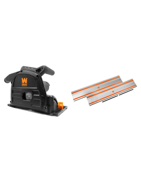 Sierra Circular de Corte Sumergido WEN 10A 165mm + Riel 2x50"