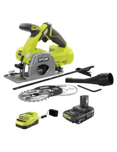 Sierra de inmersión inalámbrica RYOBI ONE+ 18V 3-3/8" con batería