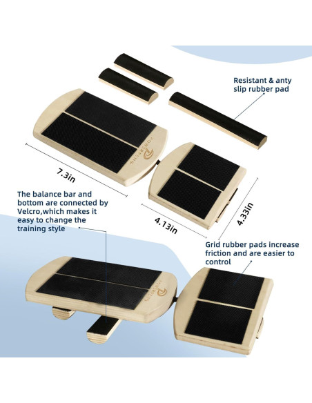 Tablero de Equilibrio Powerfeng para Fortalecimiento de Tobillo