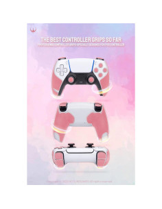 Cinta Antideslizante Hotline Games para Controlador PS5 Rosa 2