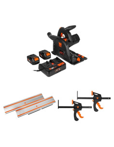 Sierra de Corte Inalámbrica WEN 20V Max 6.5" con Accesorios