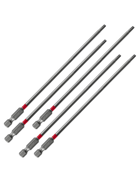 Juego de 5 Puntas Torx T15 x 15.24 cm Jake Sales