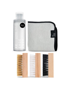 Kit de Limpieza Reshoevn8r para Zapatillas - 118ml, 3 Cepillos