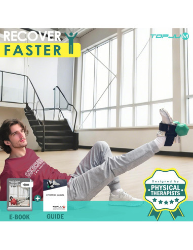 Accesorio de pie para mancuerna TOPJUM - Entrenador de tibiales