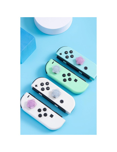 Agarres de Pulgar Silicona NANANINO para Nintendo Switch 4PCS