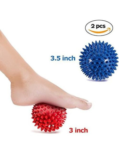 Paquete de 2 Pelotas de Masaje I-tech para Fascitis Plantar