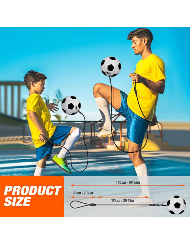 Entrenador de Fútbol UZTUGG para Práctica de Tiro y Drible