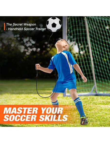 Entrenador de Fútbol UZTUGG para Práctica de Tiro y Drible