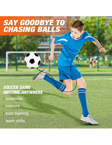 Entrenador de Fútbol UZTUGG para Práctica de Tiro y Drible