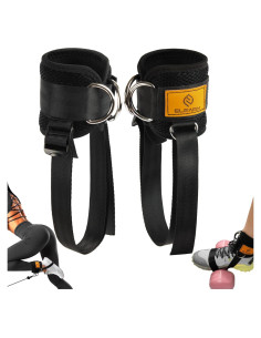 Correas de Tobillo ELEAMY para Pesas y Máquinas de Cable