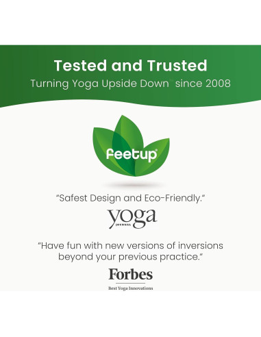 Banco de Inversión FeetUp para Yoga - Entrenador Vegano 60x40cm