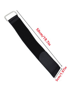 Correas de Pedales JLEivvi 50cm para Máquinas de Remo y Elípticas 2