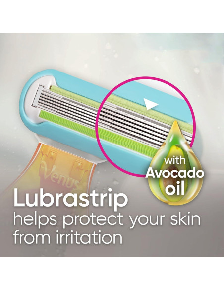 Kit Afeitado Viaje Gillette Venus Extra Suave Mini + Estuche