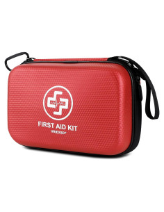 Kit de Primeros Auxilios VRIEXSD 320 Piezas Impermeable Rojo