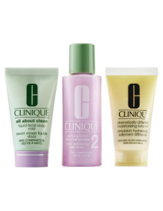 Conjunto de Cuidado de Piel Clinique 3 Pasos Mini Viaje
