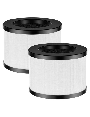 Paquete de 2 Filtros HEPA H13 LINNIW TZ-K1 para Purificador ToLife