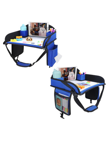 Bandeja de Viaje para Niños WENRENER Azul Marino 43x34cm 2PCS