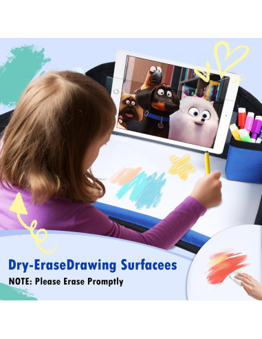 Bandeja de Viaje para Niños WENRENER Azul Marino 43x34cm 2PCS