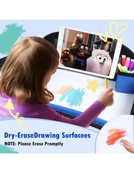 Bandeja de Viaje para Niños WENRENER Azul Marino 43x34cm 2PCS