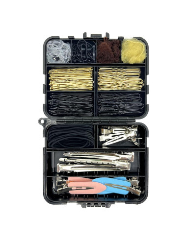 Kit de Accesorios para el Cabello B1jounie 160 Piezas con Caja
