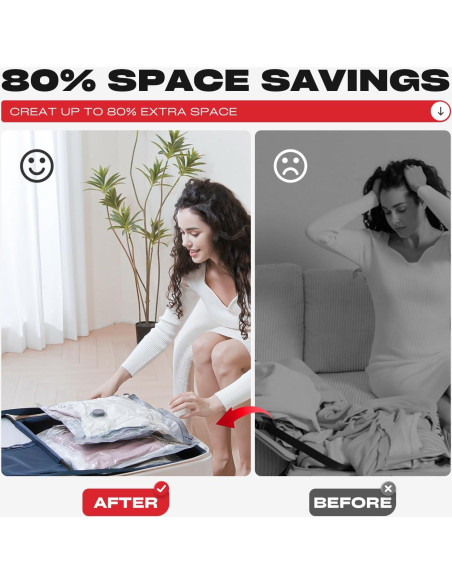 Bolsas de Sellado al Vacío HOMOH - 15 Piezas con Bomba USB