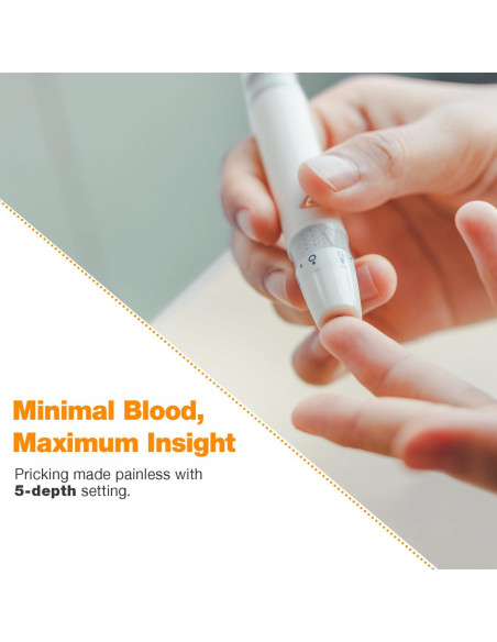 Kit de Monitor de Glucosa CareSens N con 100 Tiras y Lancetas