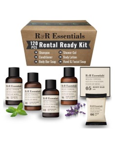 Kit de Amenidades R&R Esenciales - 120 Piezas de Tocador