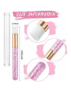 Juego de 20 Cepillos de Champú para Pestañas RZJZGZ con Tubos 2