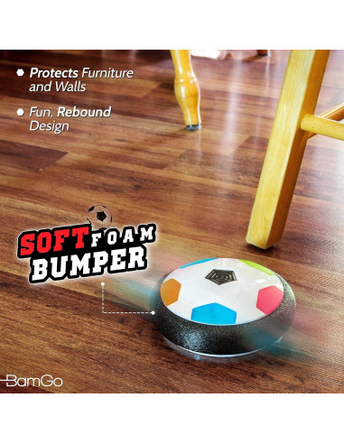 Pelota de Fútbol Flotante Bamgo con Luces LED - Juguete Seguro