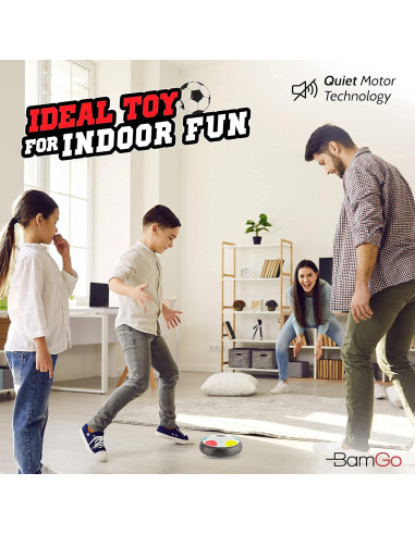 Pelota de Fútbol Flotante Bamgo con Luces LED - Juguete Seguro