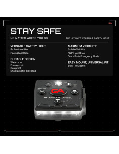 Luces de Seguridad Guardian Angel Micro LED Recargable 4.83 km 2