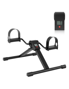 Ejercitador de Pedales Bajo Escritorio MJWW O1 Plegable con Monitor LCD