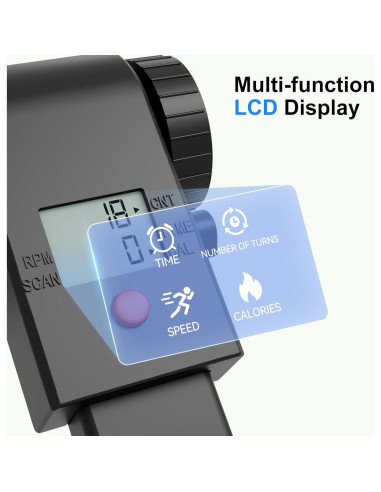 Ejercitador de Pedales Bajo Escritorio MJWW O1 Plegable con Monitor LCD