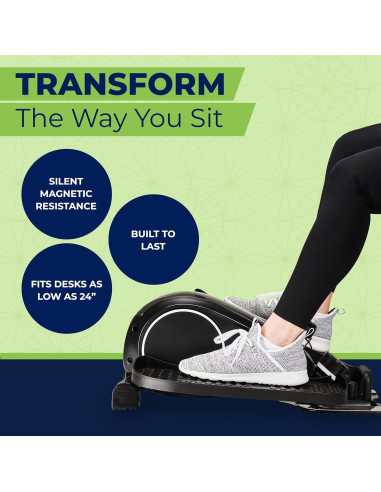 Ejercitador de Piernas DeskCycle Ellipse - Máquina Elíptica Compacta