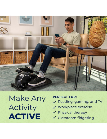 Ejercitador de Piernas DeskCycle Ellipse - Máquina Elíptica Compacta