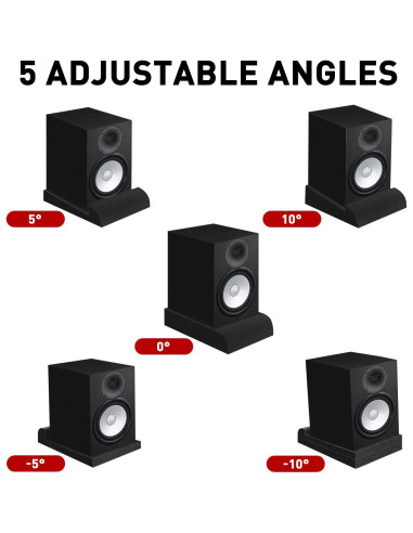 Almohadillas de Aislamiento Focusound para Monitores 3-4.5"
