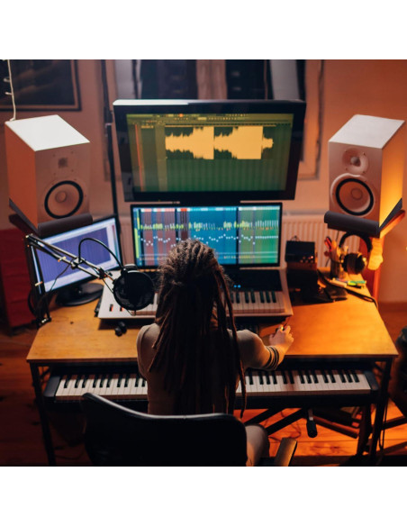 Almohadillas de Aislamiento Focusound para Monitores 3-4.5"