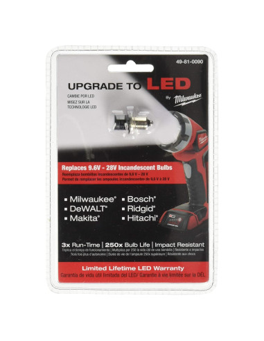 Kit de Actualización LED Milwaukee 49-81-0090 para Linternas