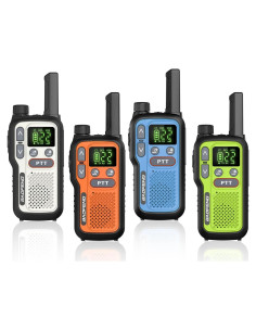 Walkie Talkies Recargables BAOFENG GT18 4 Unidades 8km Alcance