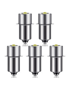 Bombillas LED 3W Honoson 5 Piezas Reemplazo Linterna