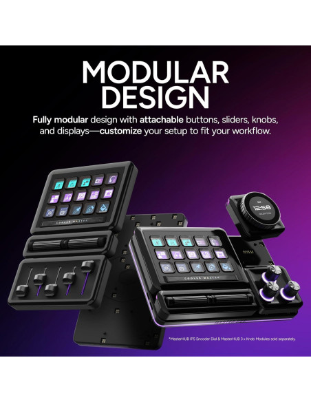 Kit de Creación Modular MasterHUB Cooler Master - 15 Teclas IPS